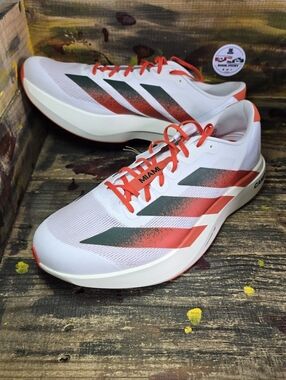 Men's Adidas EVO SL Miami Hurricanes Running Shoes JQ2148 Size 13 New